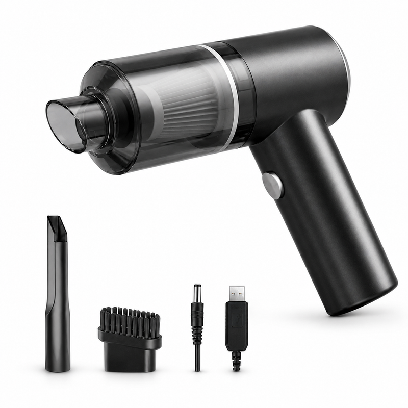 Washable filter keeps suction strong, fewer replacements.