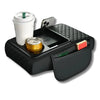 Leather Armrest Box Cover with Wireless Charging and Tissue Slot